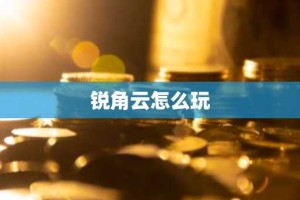 锐角云怎么玩