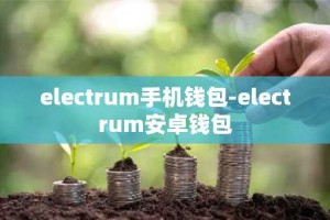 electrum手机钱包-electrum安卓钱包