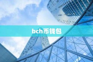 bch币钱包