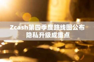 Zcash第四季度路线图公布 隐私升级成重点