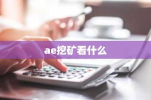 ae挖矿看什么