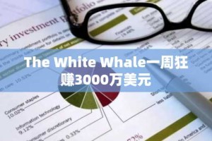 The White Whale一周狂赚3000万美元