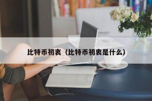 比特币初衷（比特币初衷是什么）