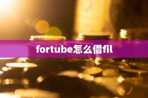 fortube怎么借fil