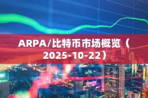 ARPA/比特币市场概览（2025-10-22）