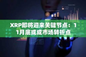 XRP即将迎来关键节点：11月底或成市场转折点