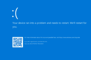 Win11用户在8月遭遇处理器兼容问题：蓝屏问题曝光