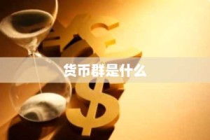 货币群是什么