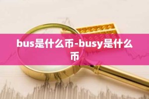 bus是什么币-busy是什么币