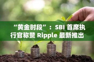 “黄金时段”：SBI 首席执行官称赞 Ripple 最新推出的 XRP 和 RLUSD 实用工具