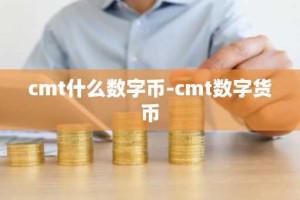 cmt什么数字币-cmt数字货币