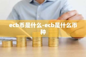 ecb币是什么-ecb是什么币种