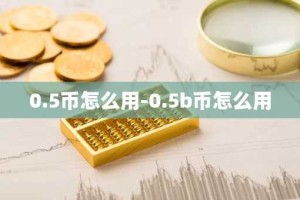 0.5币怎么用-0.5b币怎么用