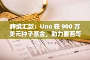 跨境汇款：Uno 获 900 万美元种子基金，助力墨西哥市场启动