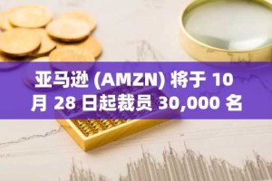 亚马逊 (AMZN) 将于 10 月 28 日起裁员 30,000 名