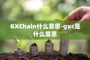 GXChain什么意思-gxc是什么意思