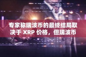 专家称瑞波币的最终结局取决于 XRP 价格，但瑞波币却无法明确表态
