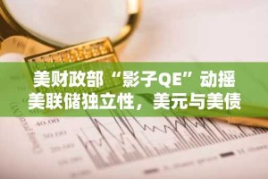 美财政部“影子QE”动摇美联储独立性，美元与美债面临重大考验