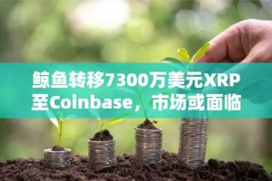 鲸鱼转移7300万美元XRP至Coinbase，市场或面临抛售压力