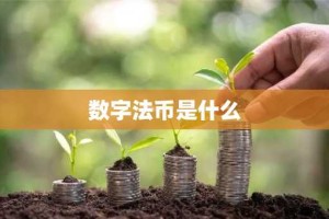 数字法币是什么