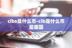 cibs是什么币-cib是什么币是哪国