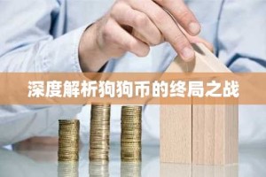 深度解析狗狗币的终局之战