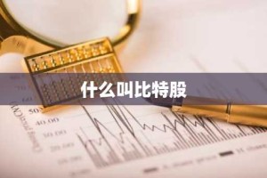 什么叫比特股