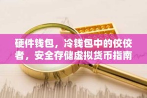 硬件钱包，冷钱包中的佼佼者，安全存储虚拟货币指南
