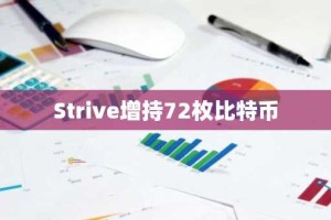 Strive增持72枚比特币