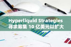 Hyperliquid Strategies 寻求筹集 10 亿美元以扩大 HYPE 资金