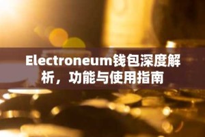 Electroneum钱包深度解析，功能与使用指南