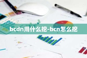 bcdn用什么挖-bcn怎么挖