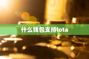 什么钱包支持iota