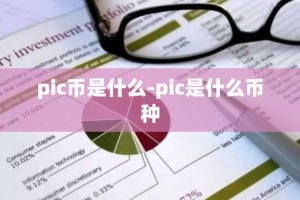 pic币是什么-pic是什么币种