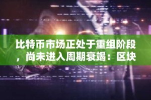 比特币市场正处于重组阶段，尚未进入周期衰竭：区块链公司分析