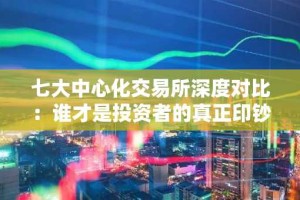 七大中心化交易所深度对比：谁才是投资者的真正印钞机？