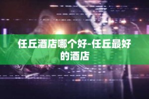 任丘酒店哪个好-任丘最好的酒店