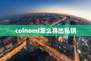 coinomi怎么导出私钥