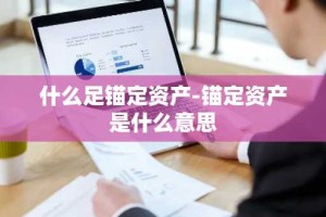 什么足锚定资产-锚定资产是什么意思