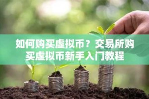 如何购买虚拟币？交易所购买虚拟币新手入门教程