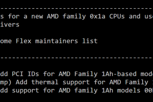 AMD Zen 5 处理器已经开始支持 Linux 6.6 初步提交