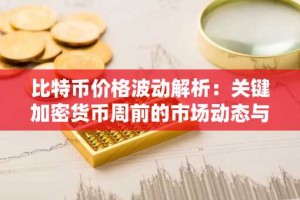 比特币价格波动解析：关键加密货币周前的市场动态与未来展望