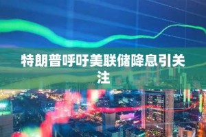 特朗普呼吁美联储降息引关注