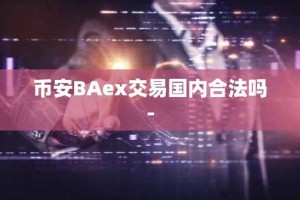 币安BAex交易国内合法吗-