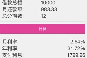 点点借利息计算及对比分析