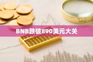 BNB跌破890美元大关