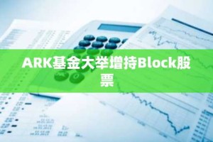 ARK基金大举增持Block股票
