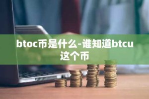 btoc币是什么-谁知道btcu这个币