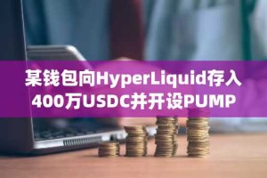 某钱包向HyperLiquid存入400万USDC并开设PUMP多头仓位